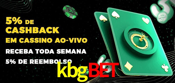 Promoções do cassino ao Vivo kbgbet
